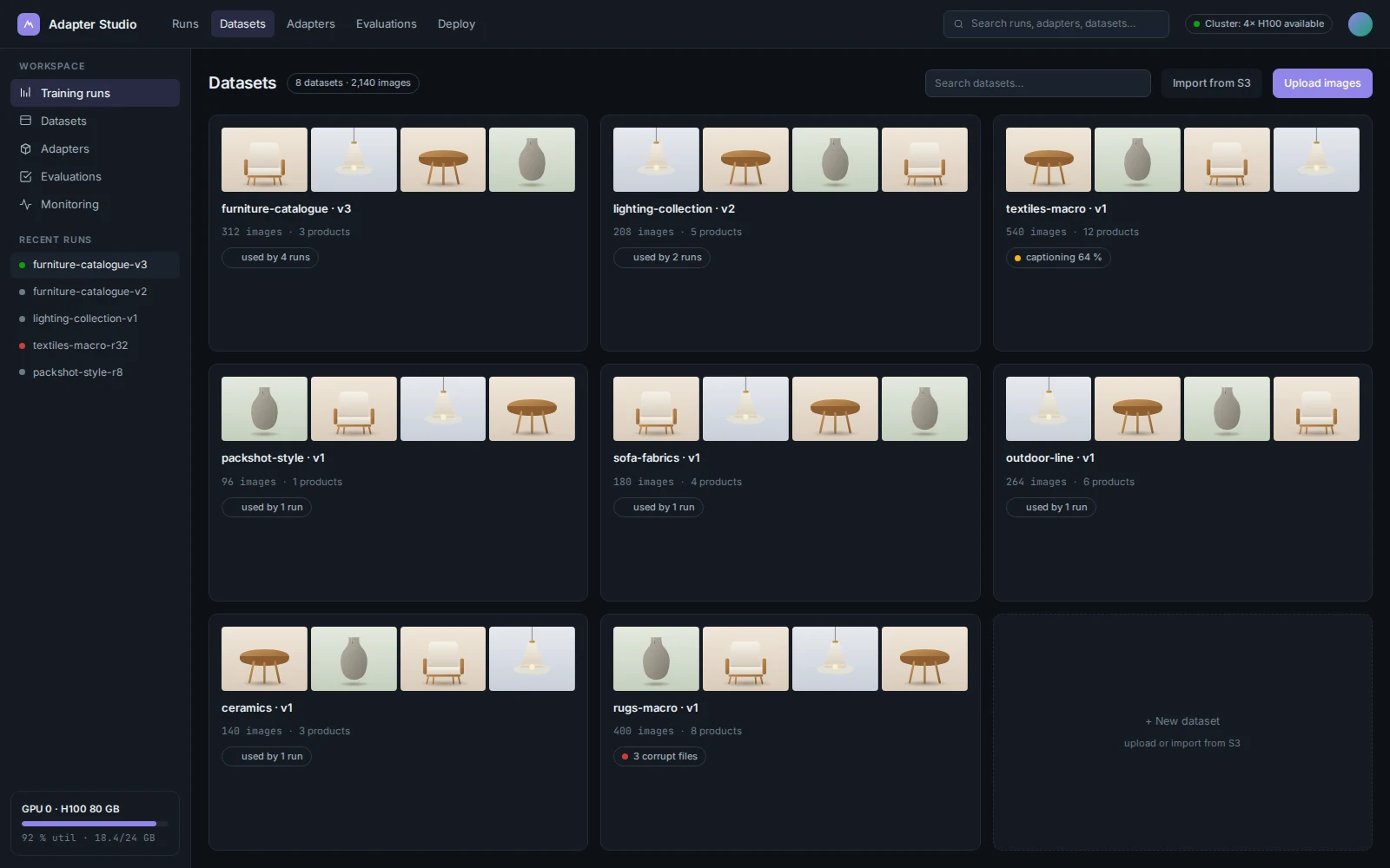 Dataset library
